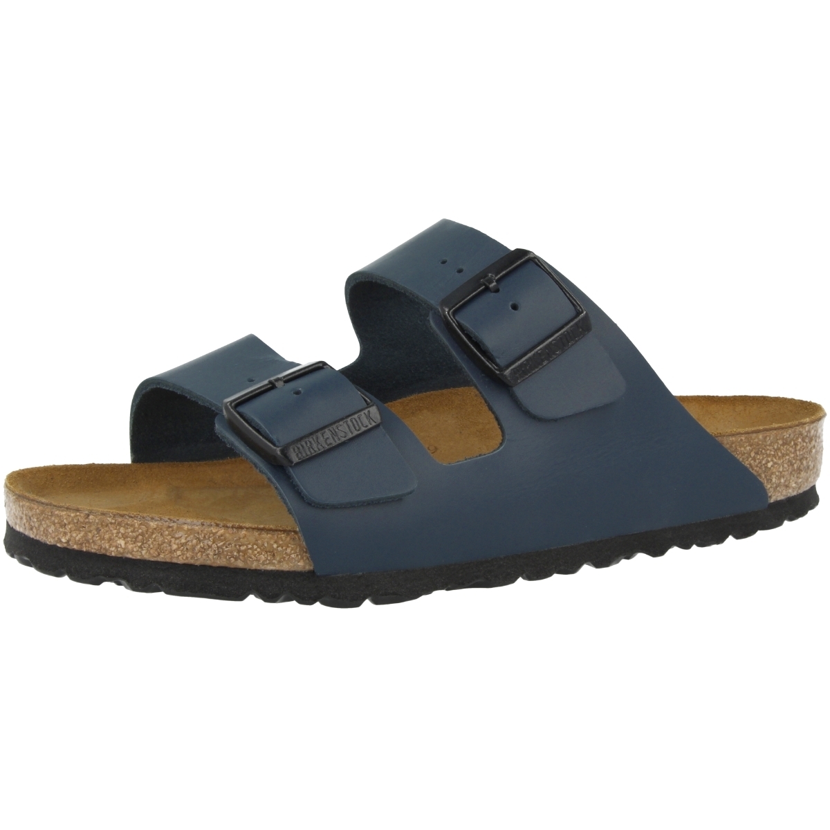 Birkenstock Arizona Glattleder Sandale normal blau