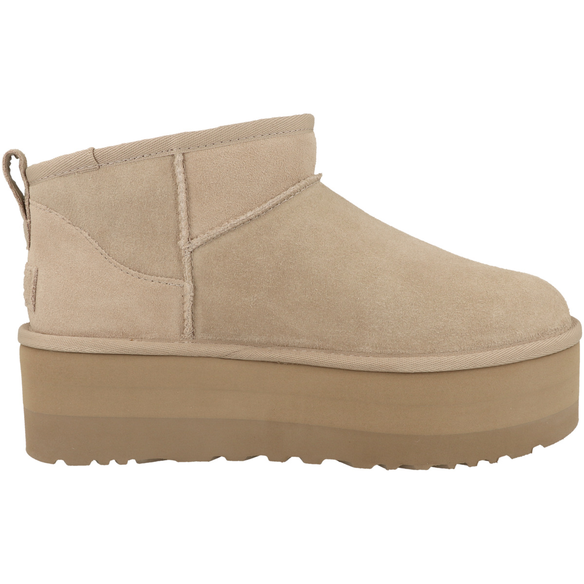 UGG Classic Ultra Mini Platform Women Boots hellbraun