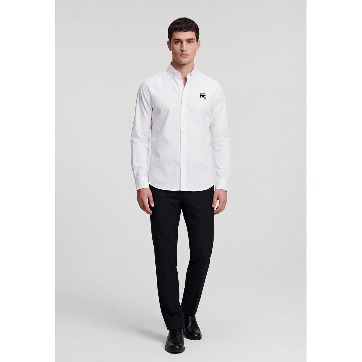 KARL LAGERFELD 605912 Hemd weiss