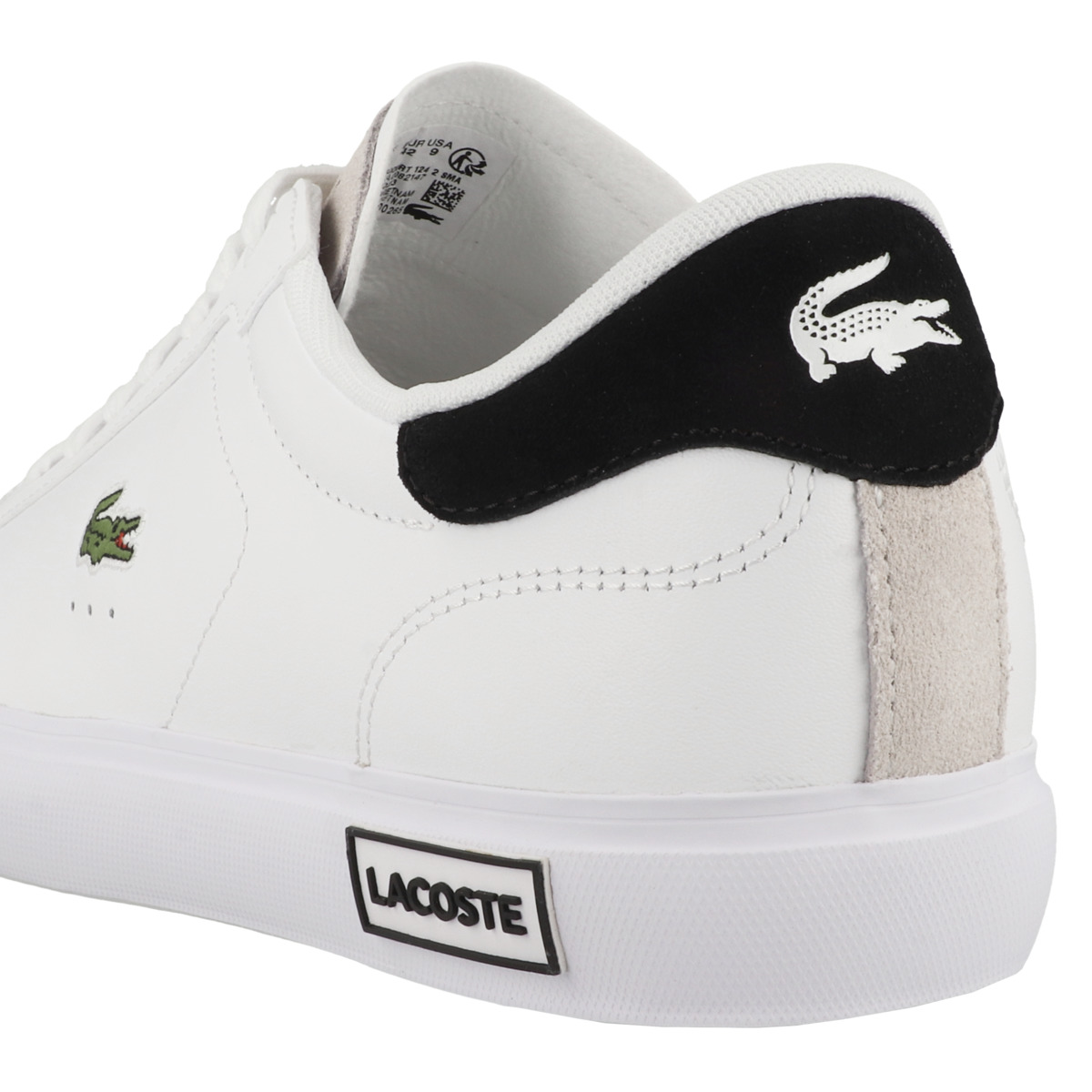 Lacoste Powercourt Logo Sneaker weiss