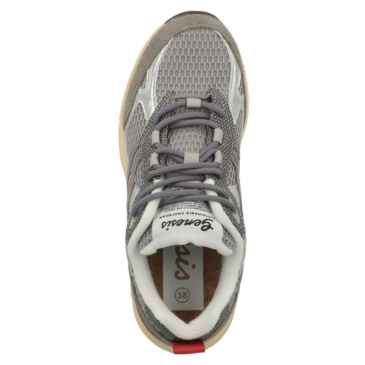 Genesis G-Eco`99 Mono Mix Sneaker low grau