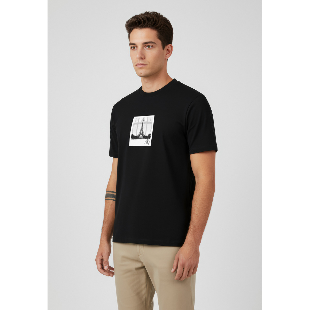 KARL LAGERFELD 755420 T-Shirt schwarz