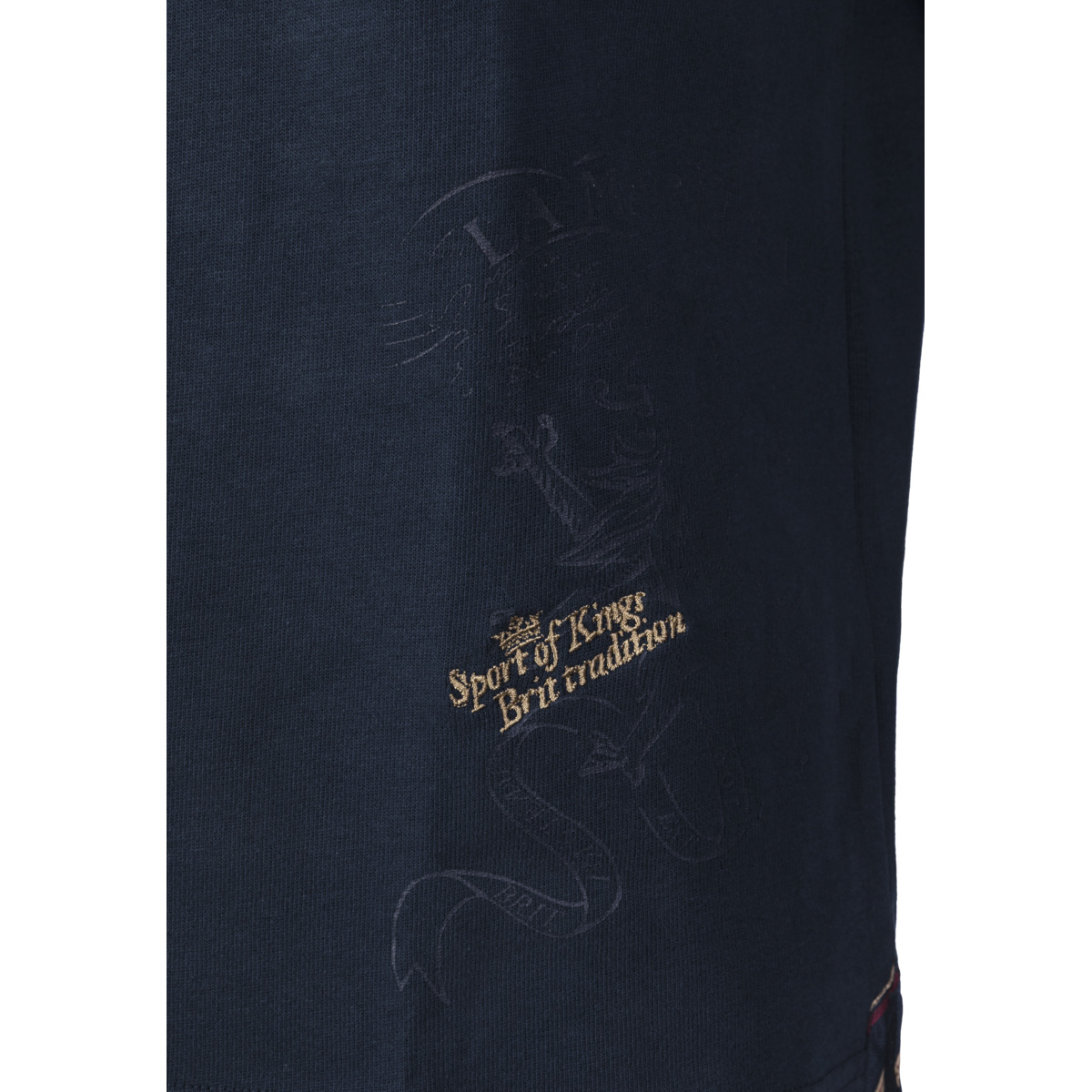 La Martina MBP600 Poloshirt LS dunkelblau