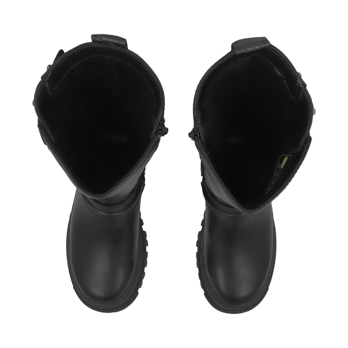 Buffalo Aspha Biker Boots schwarz