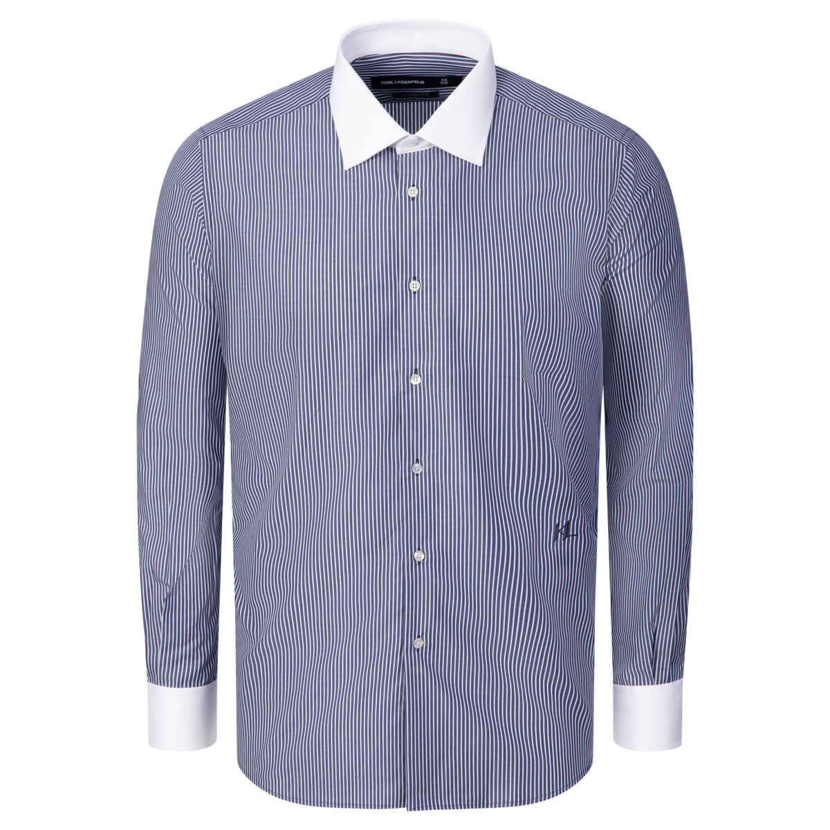 KARL LAGERFELD 605117 Hemd dunkelblau
