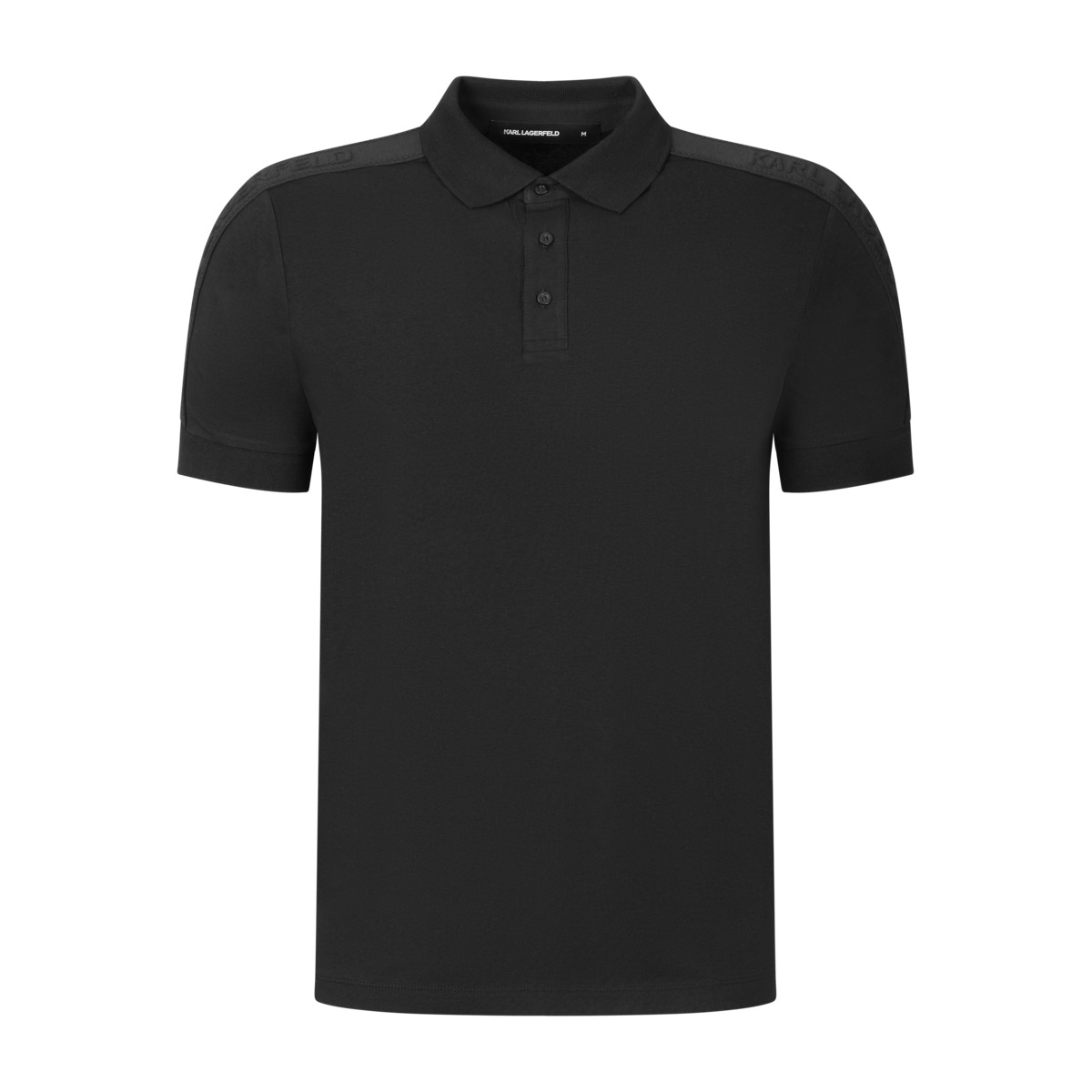 KARL LAGERFELD 745017 Poloshirt schwarz