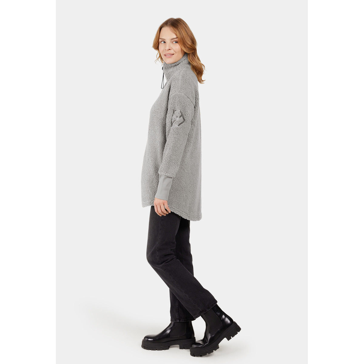 Didriksons Sally WNS Fleecejacke orange