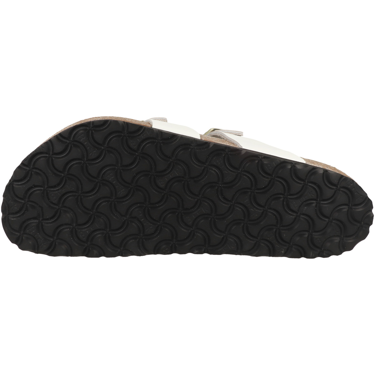 Birkenstock Mayari Flowers Naturleder Sandale normal weiss