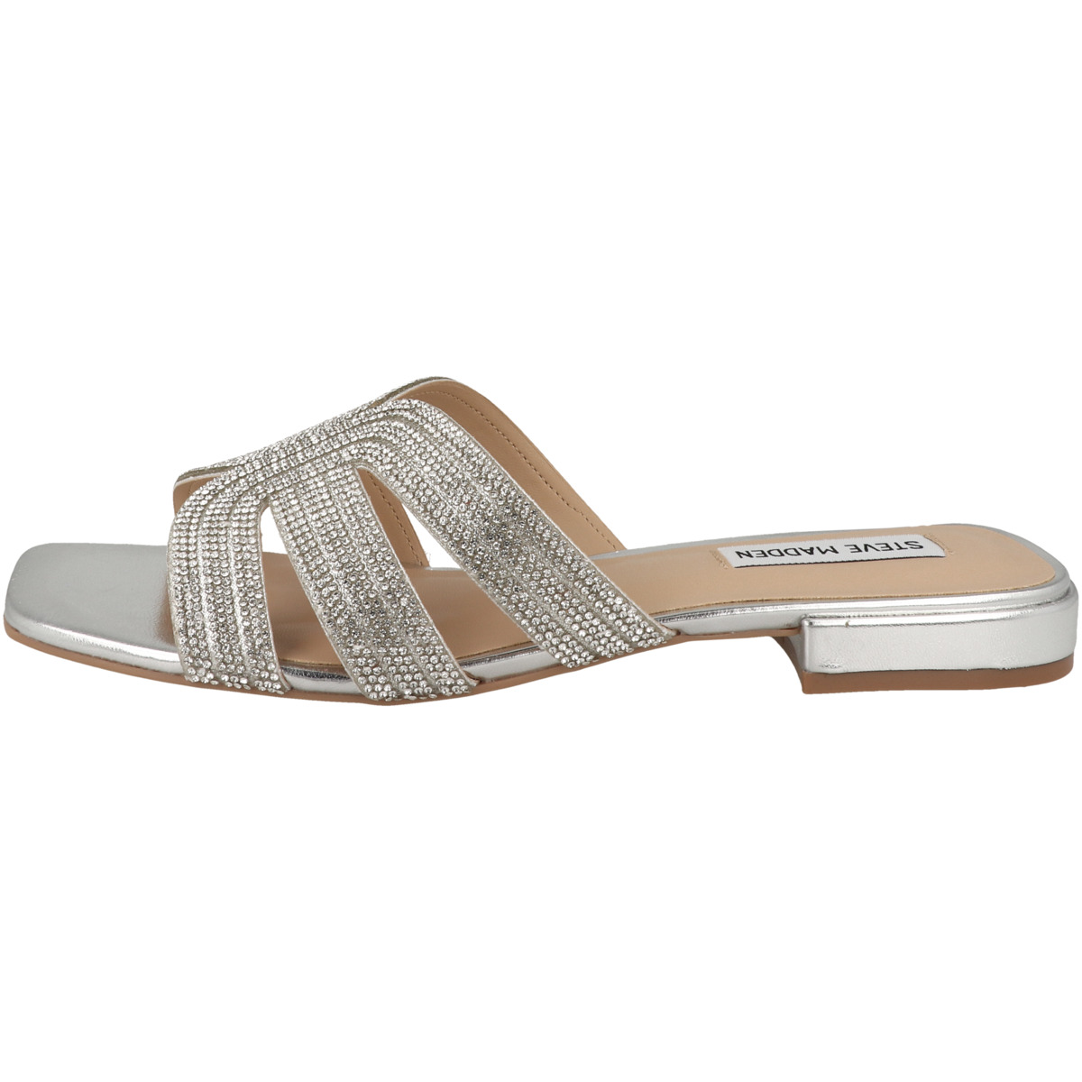 Steve Madden Sequel Sandale silber