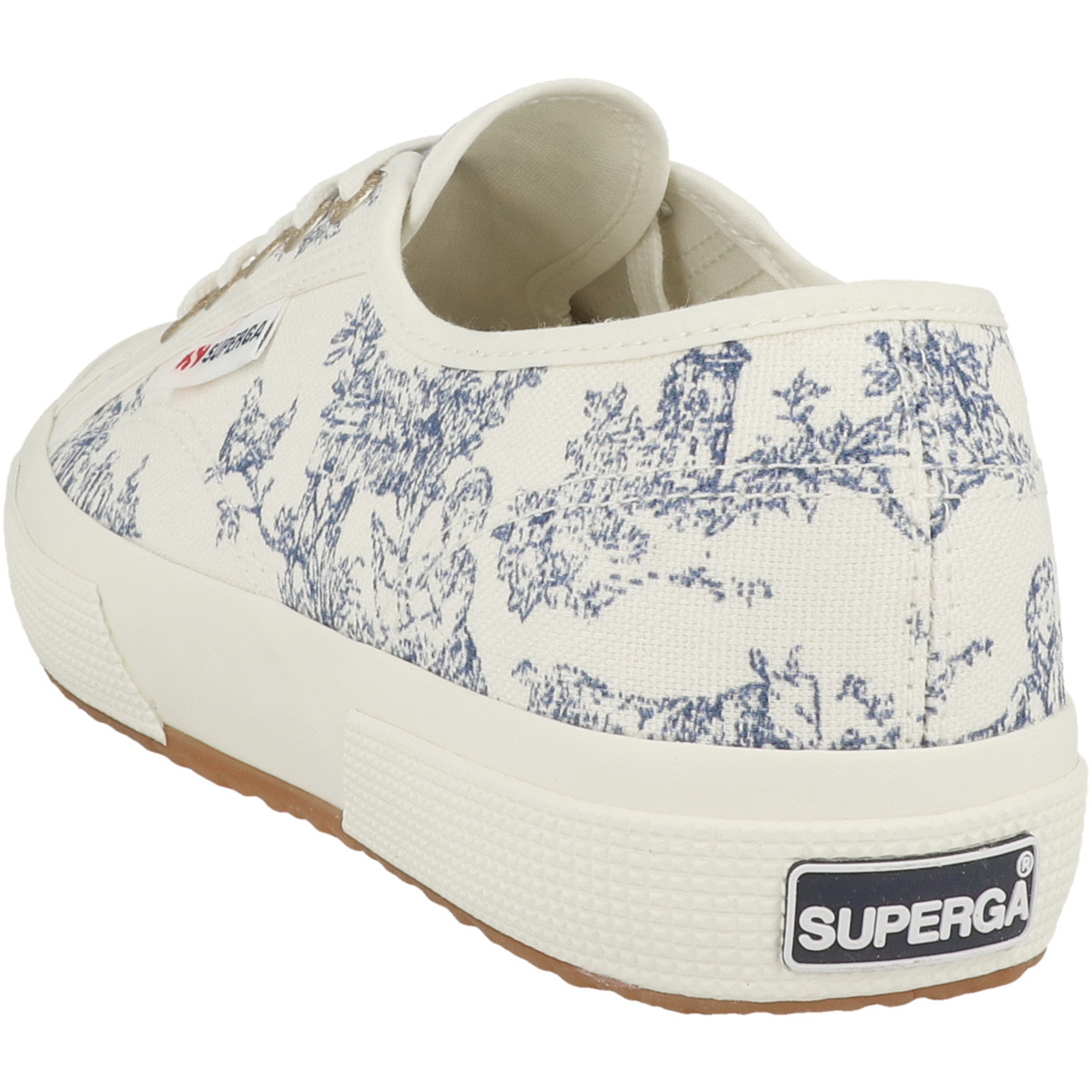 Superga 2750 Toile De Jouy Sneaker low blau/weiss