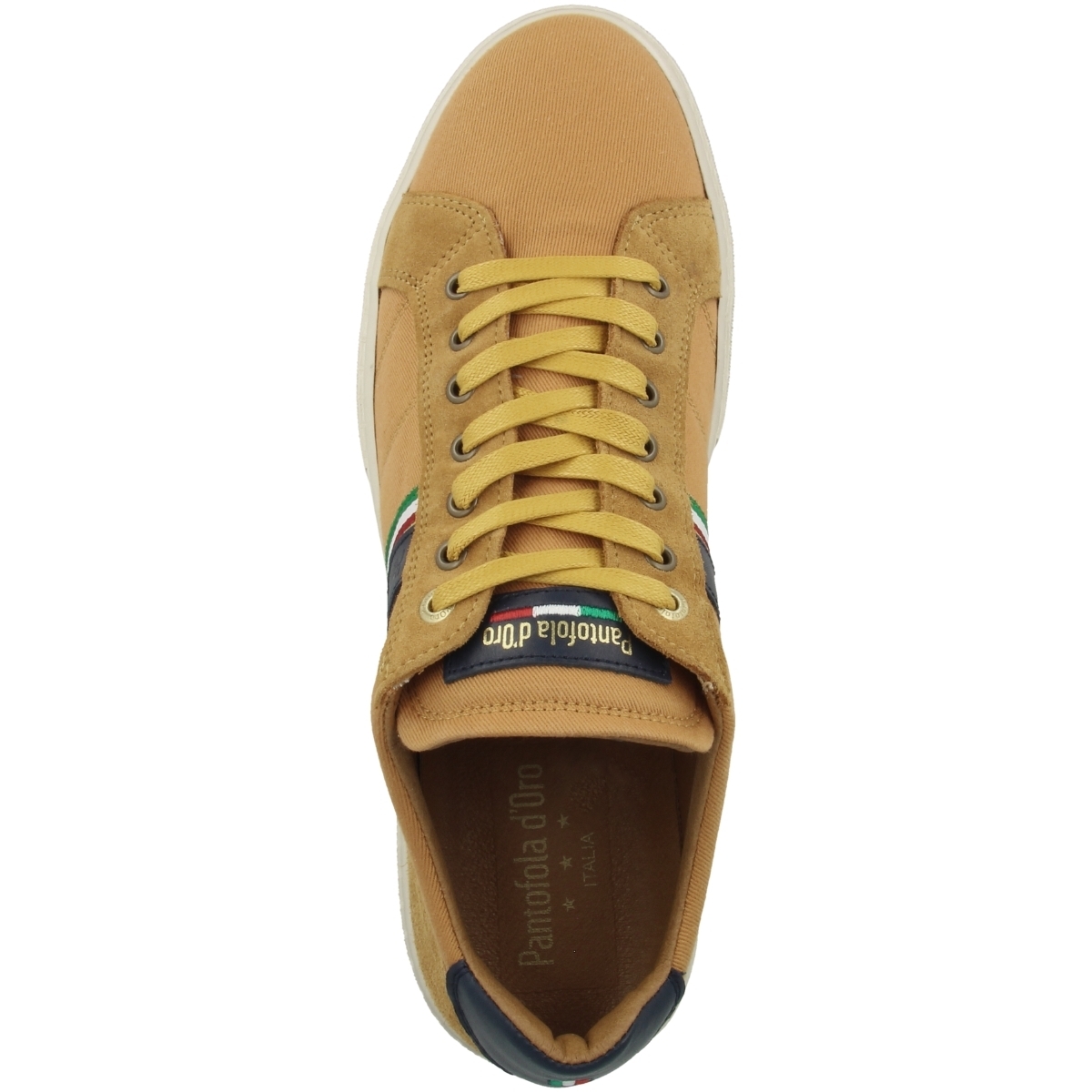 Pantofola d Oro Modena Canvas Uomo Low Sneaker gelb