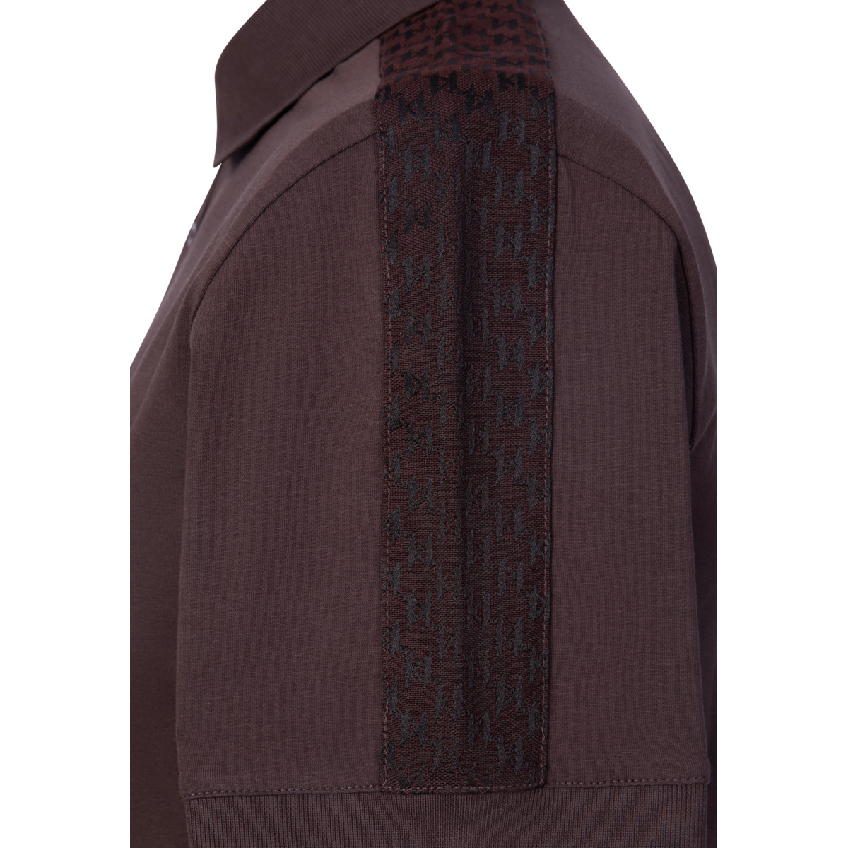 KARL LAGERFELD 745018 Poloshirt dunkelbraun
