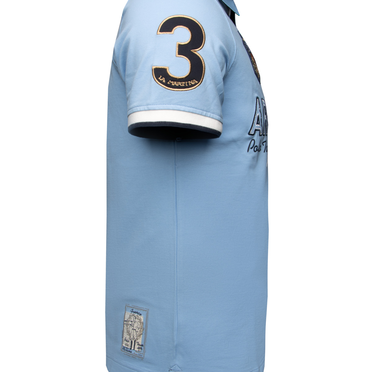 La Martina MAP616 Poloshirt hellblau