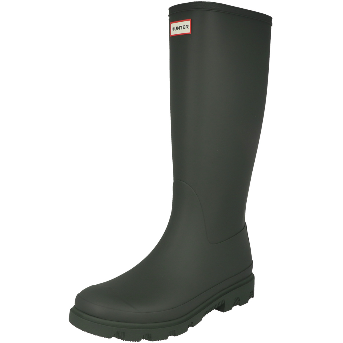Hunter Unisex Downpour Tall Boot Gummistiefel dunkelgruen