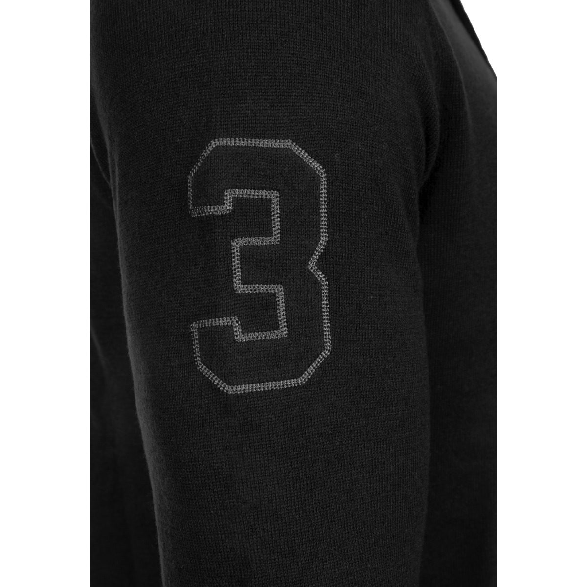 La Martina MBS306 Pullover schwarz