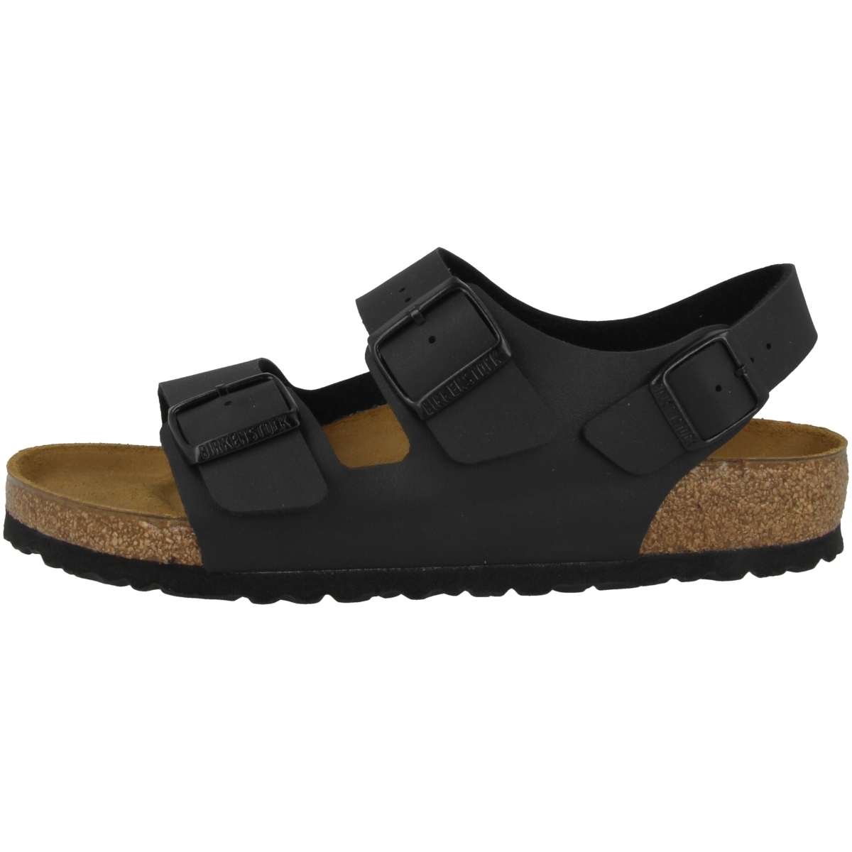 Birkenstock Milano Birko-Flor Sandale normal schwarz