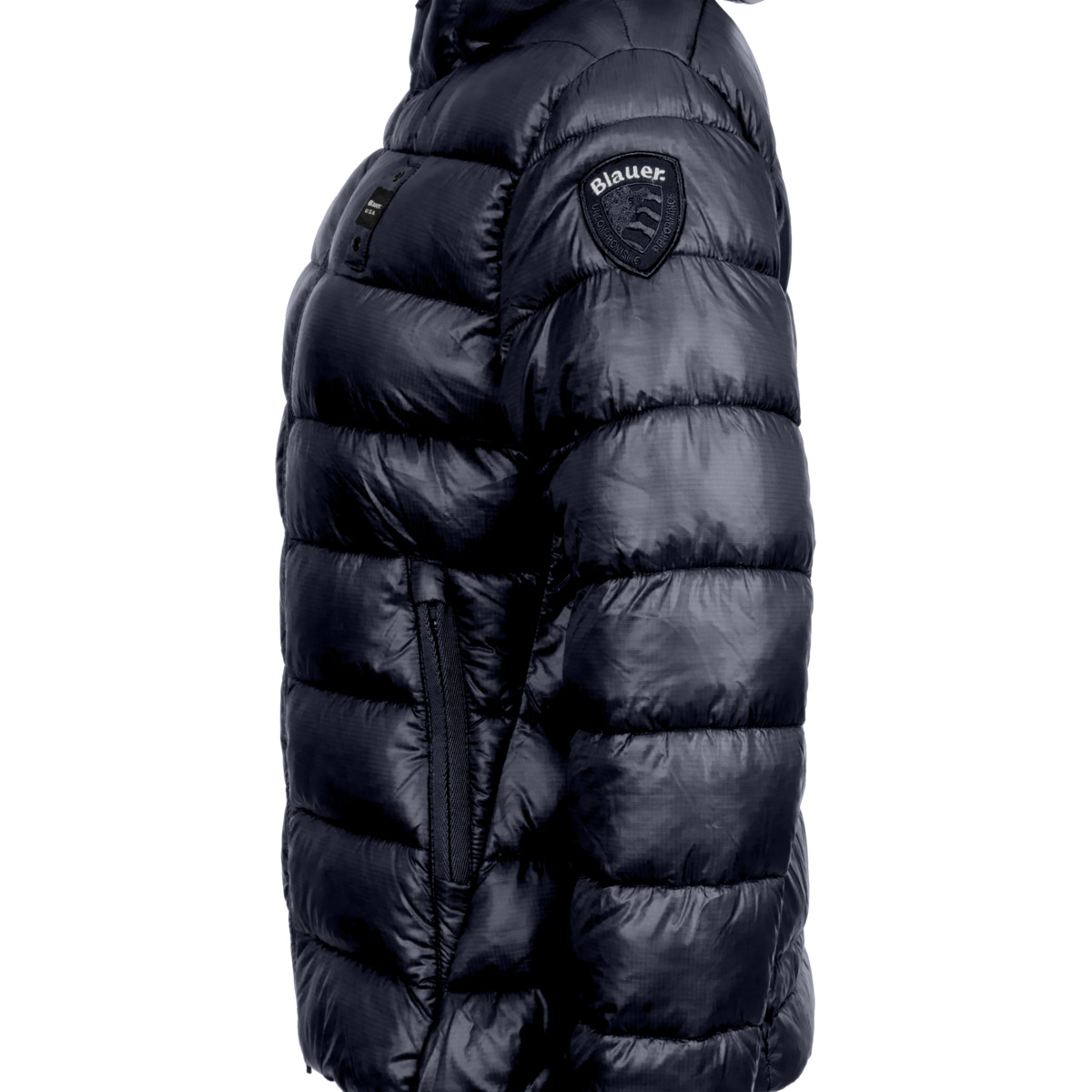 Blauer Caroll Steppjacke dunkelblau