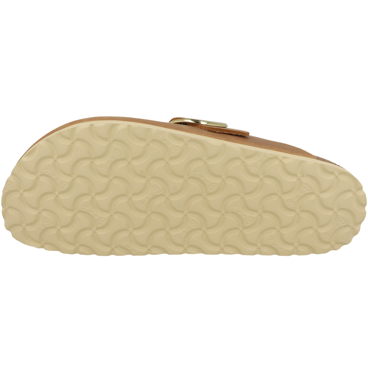 Birkenstock Boston Big Buckle Nubukleder geölt Clogs schmal braun