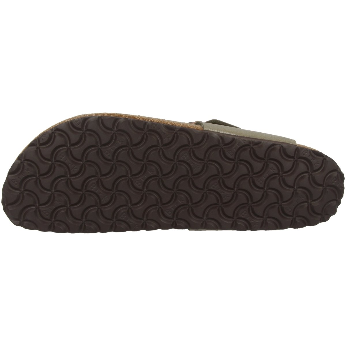 Birkenstock Ramses Birko-Flor Nubuk Zehensandale normal grau