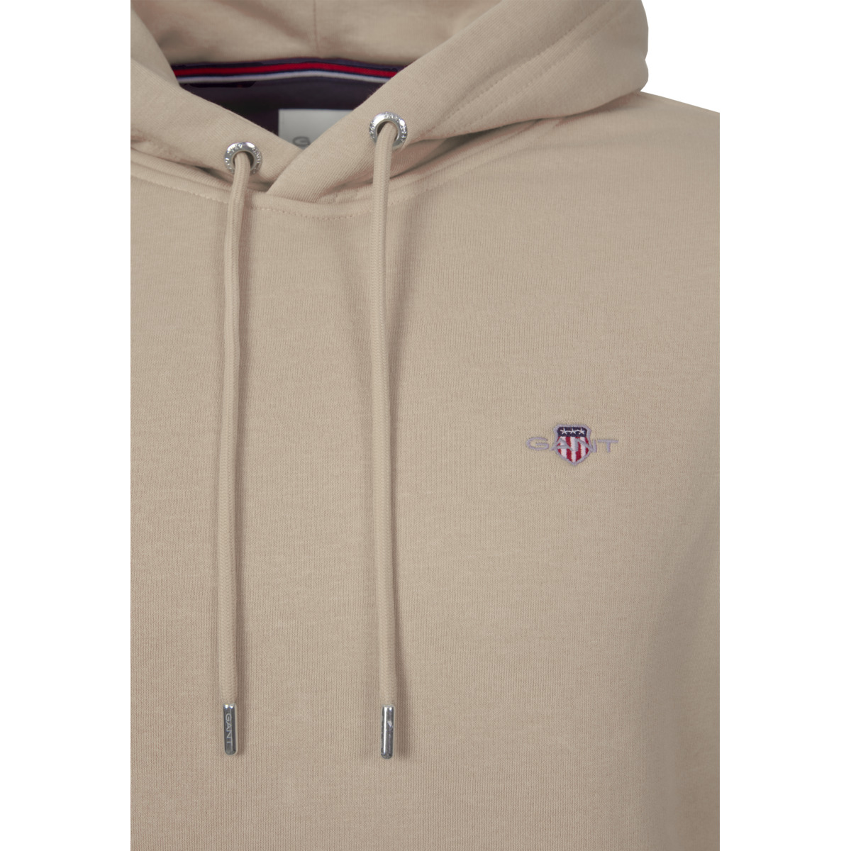 GANT Reg Shield  Hoodie hellbraun