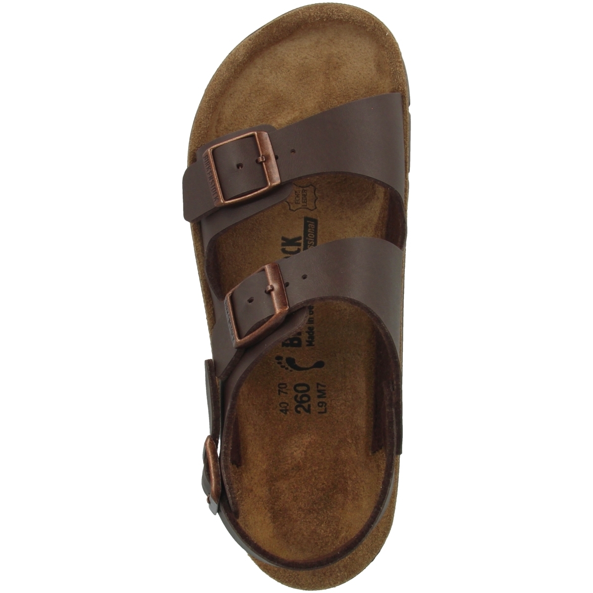 Birkenstock Kano Birko-Flor Sandale Weichbettung normal braun