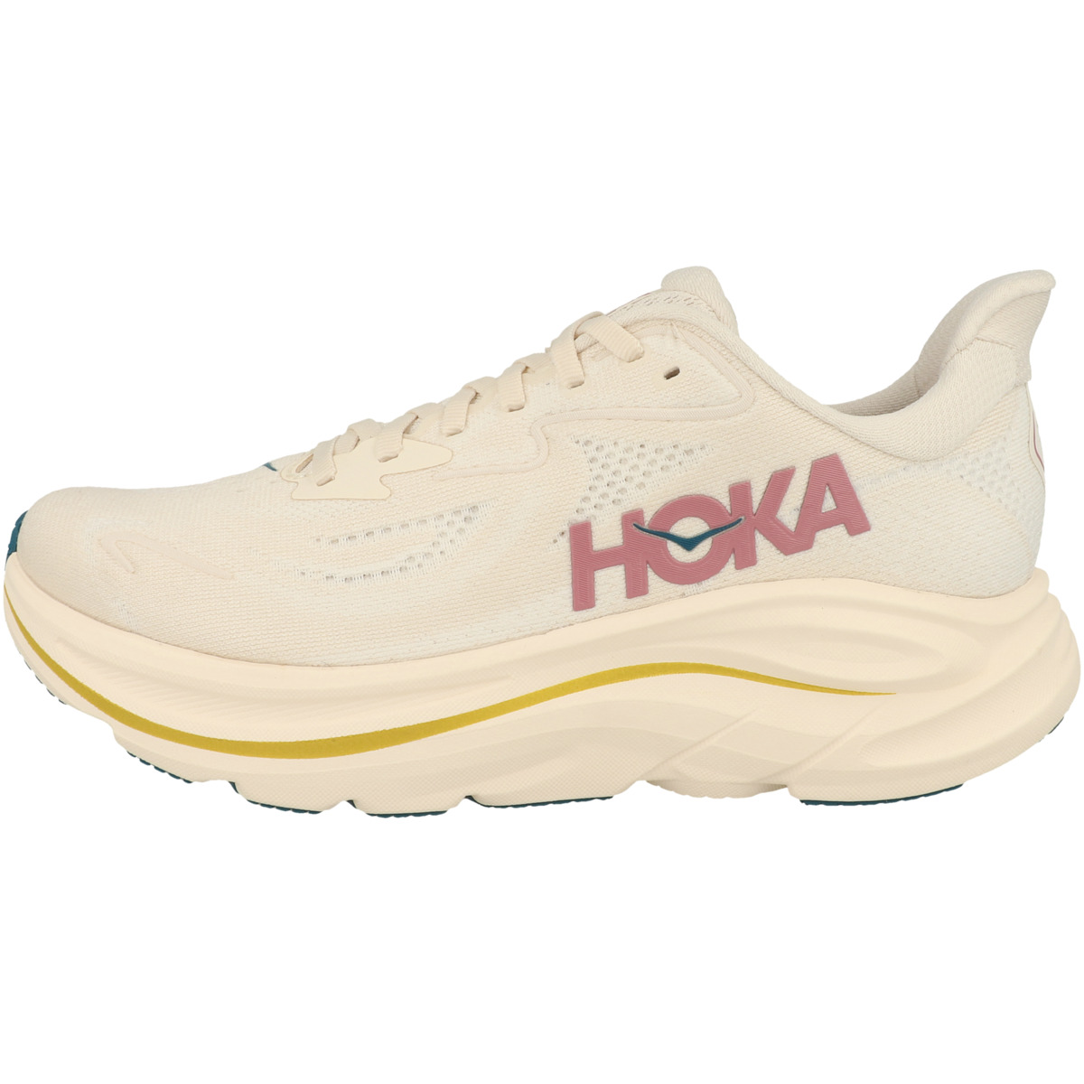 HOKA Clifton 10 Laufschuhe beige