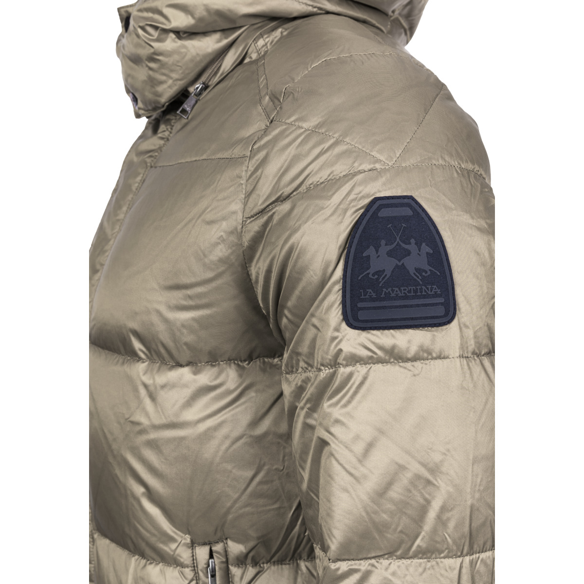 La Martina MBO021 Daunenjacke grau