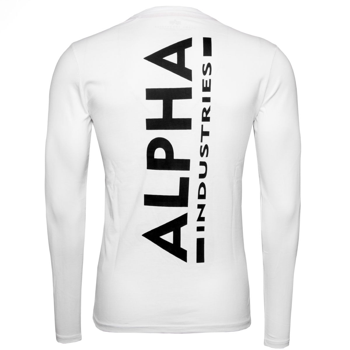 Alpha Industries Back Print Heavy LS Langarmshirt