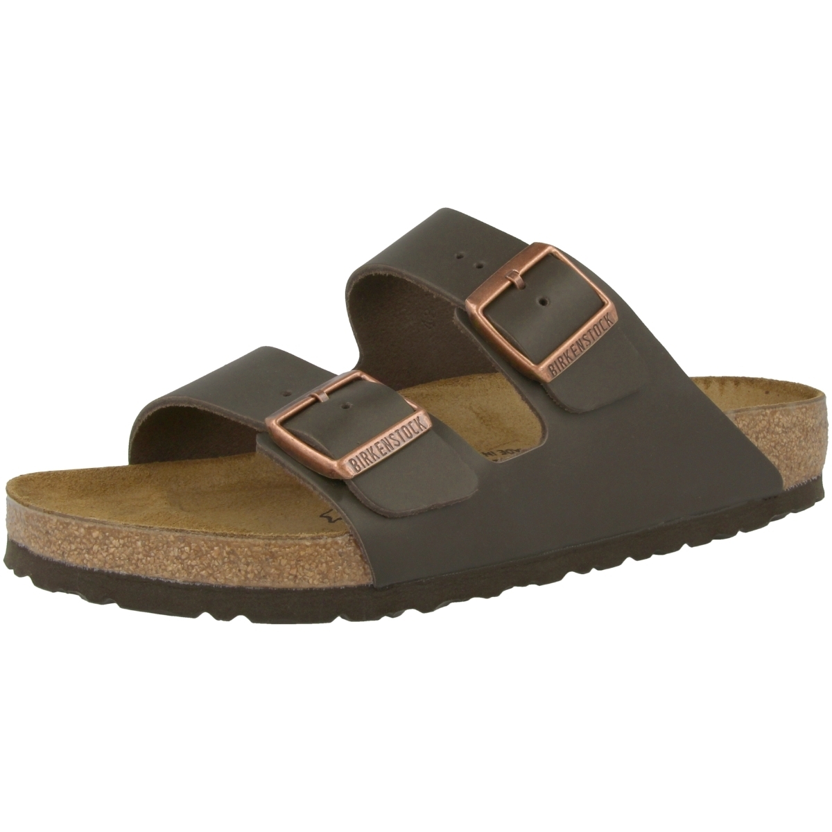 Birkenstock Arizona Glattleder Sandale normal braun