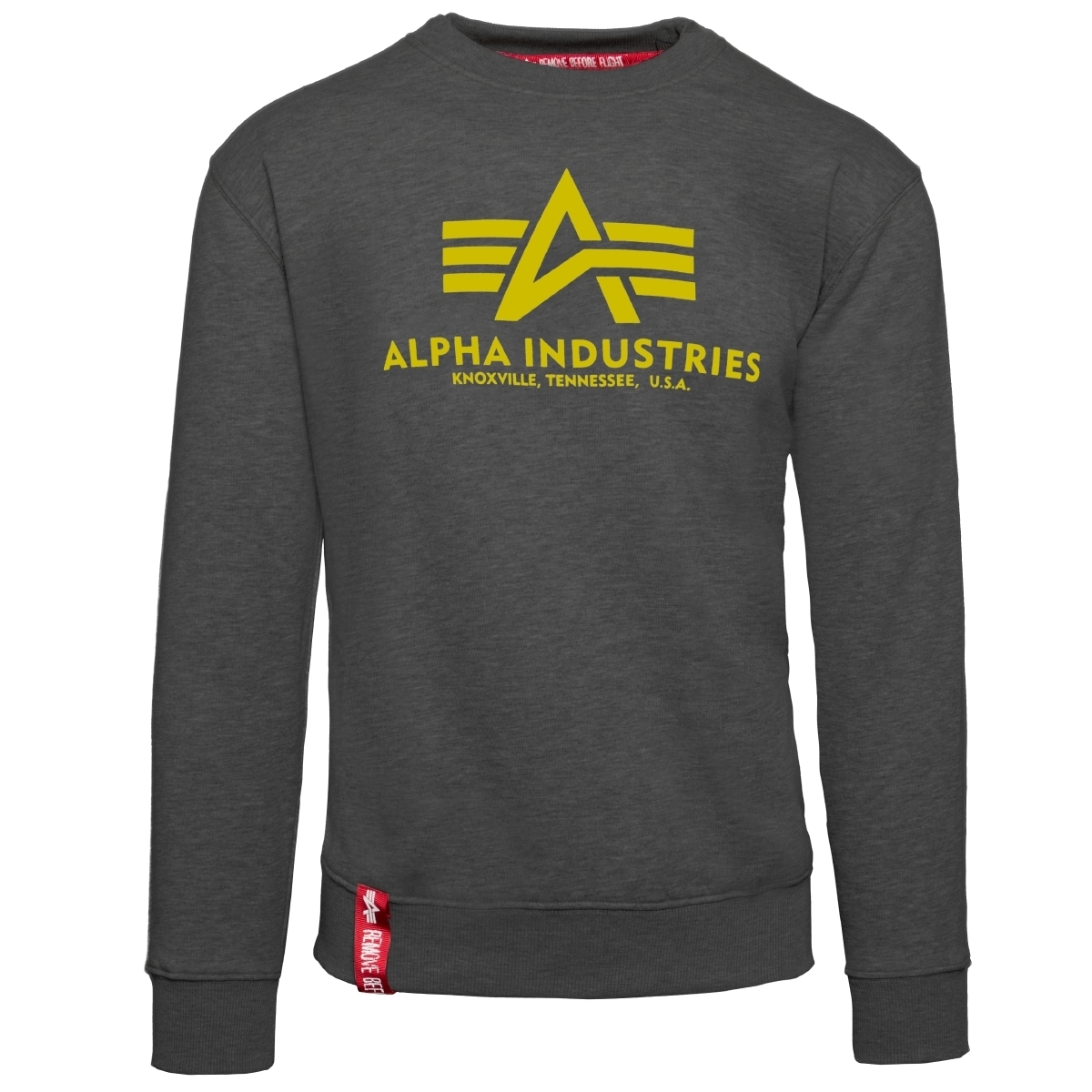 Alpha Industries Basic Sweater Sweatshirt grau