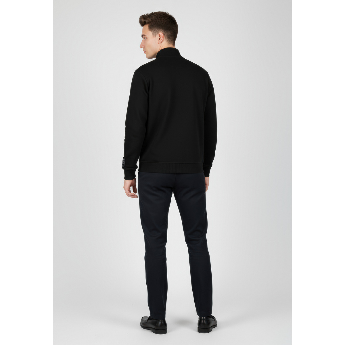 KARL LAGERFELD 705424 Sweatjacke schwarz