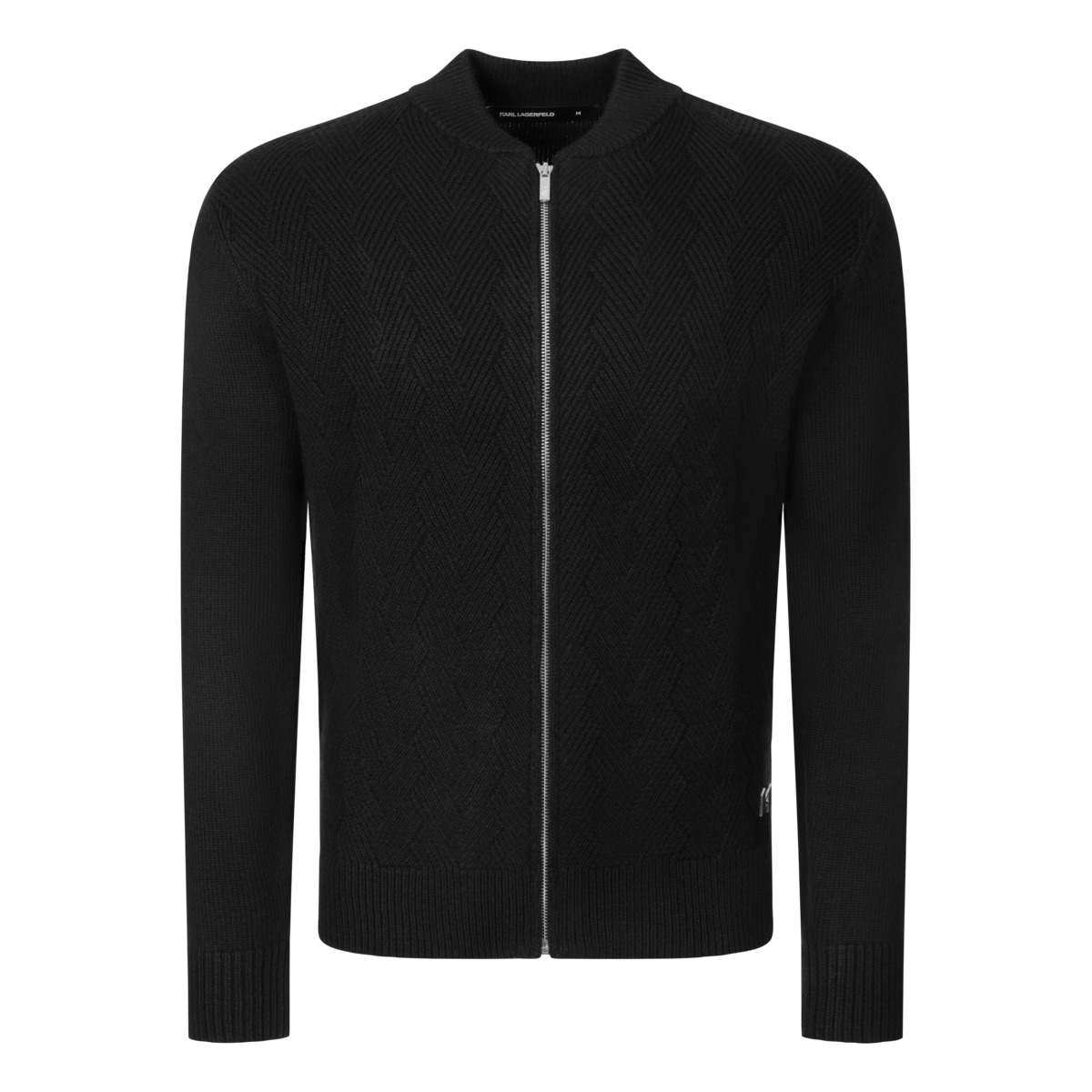 KARL LAGERFELD 655029 Strickjacke schwarz