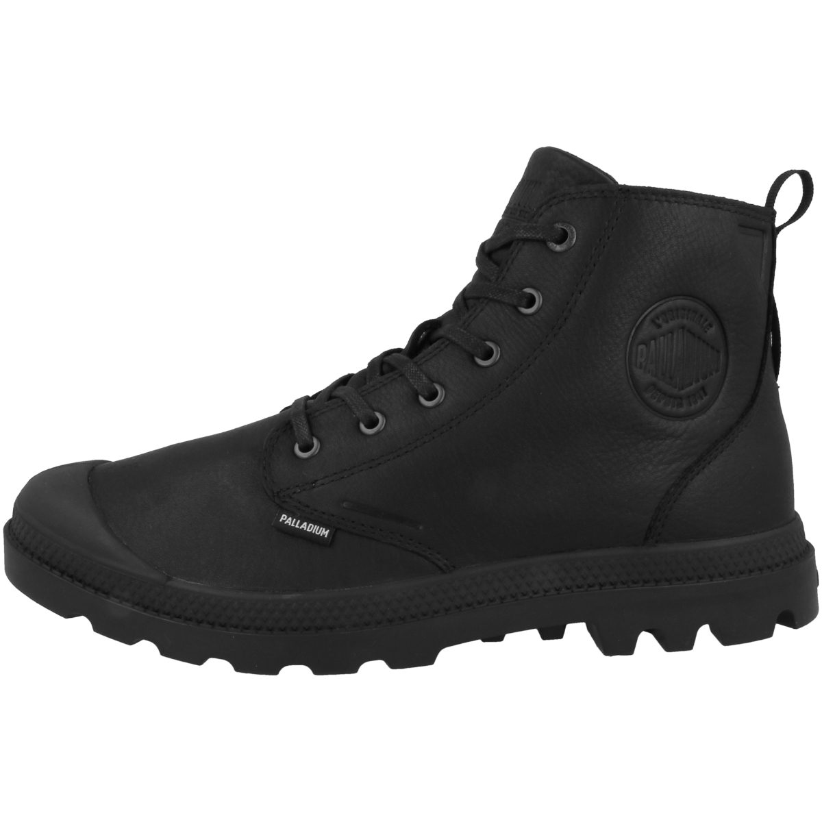 Palladium Pampa Hi Essential Leather Waterproof Boots schwarz