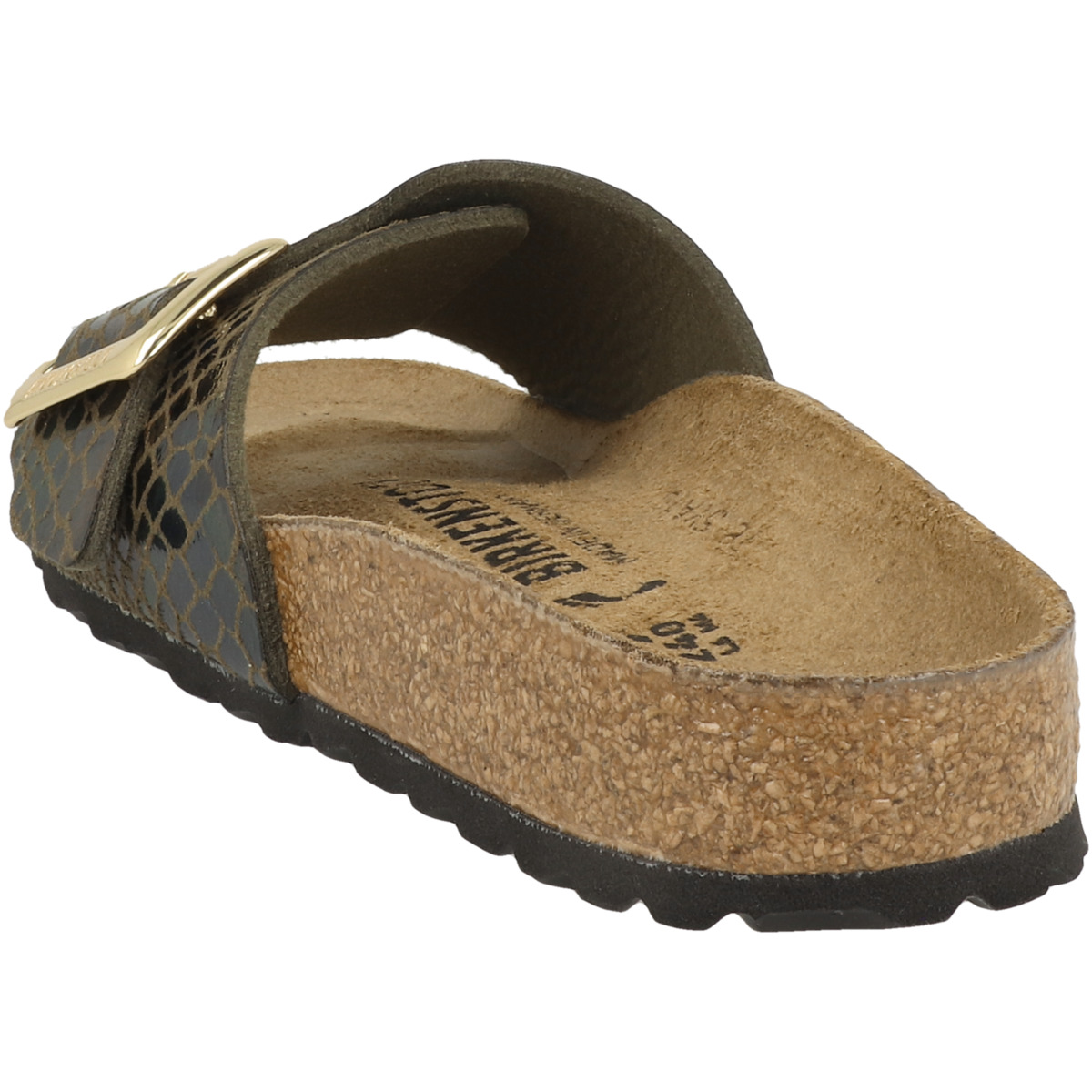 Birkenstock Catalina Cushion Buckle Synthetik Sandale schmal braun