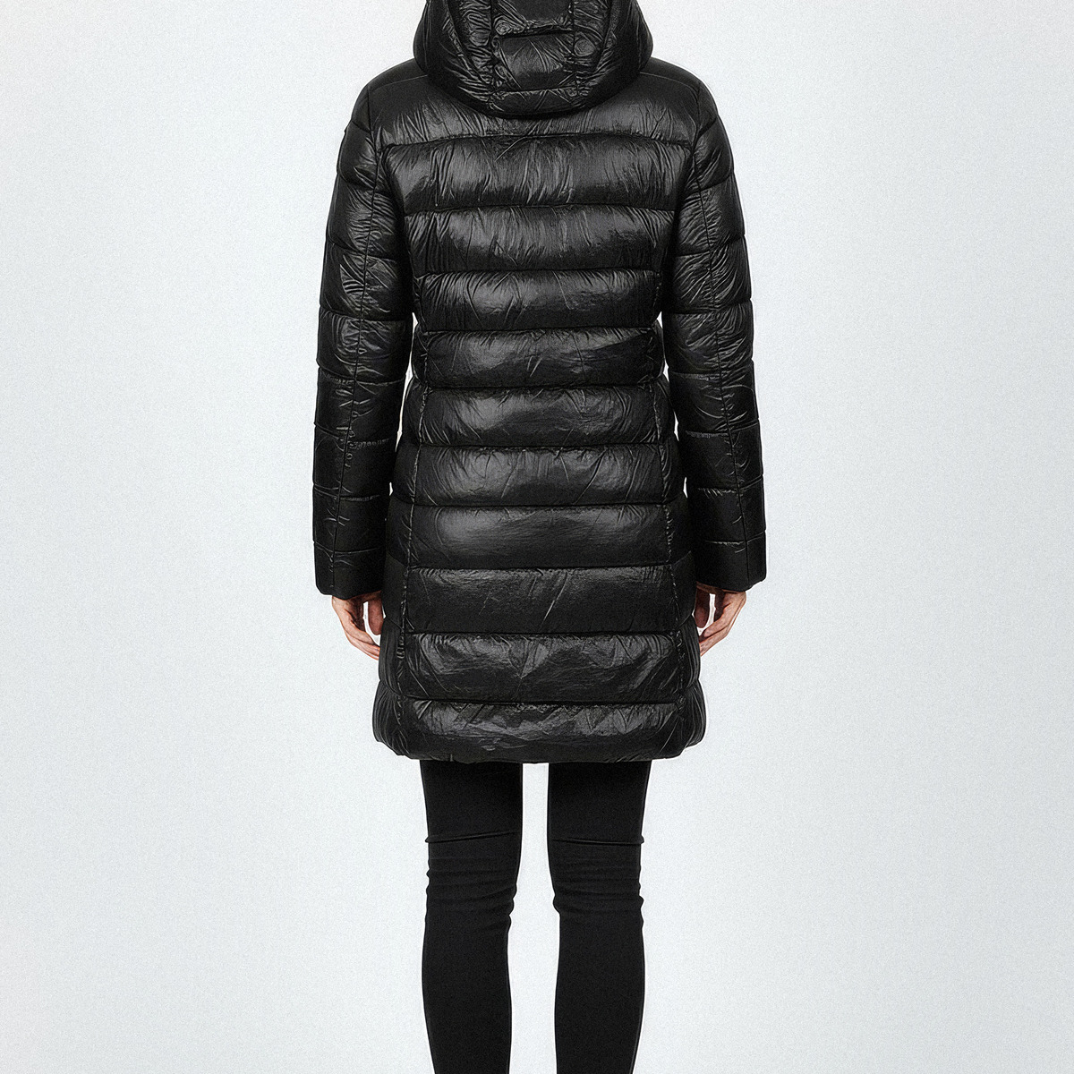 Blauer Adelaide Steppjacke schwarz