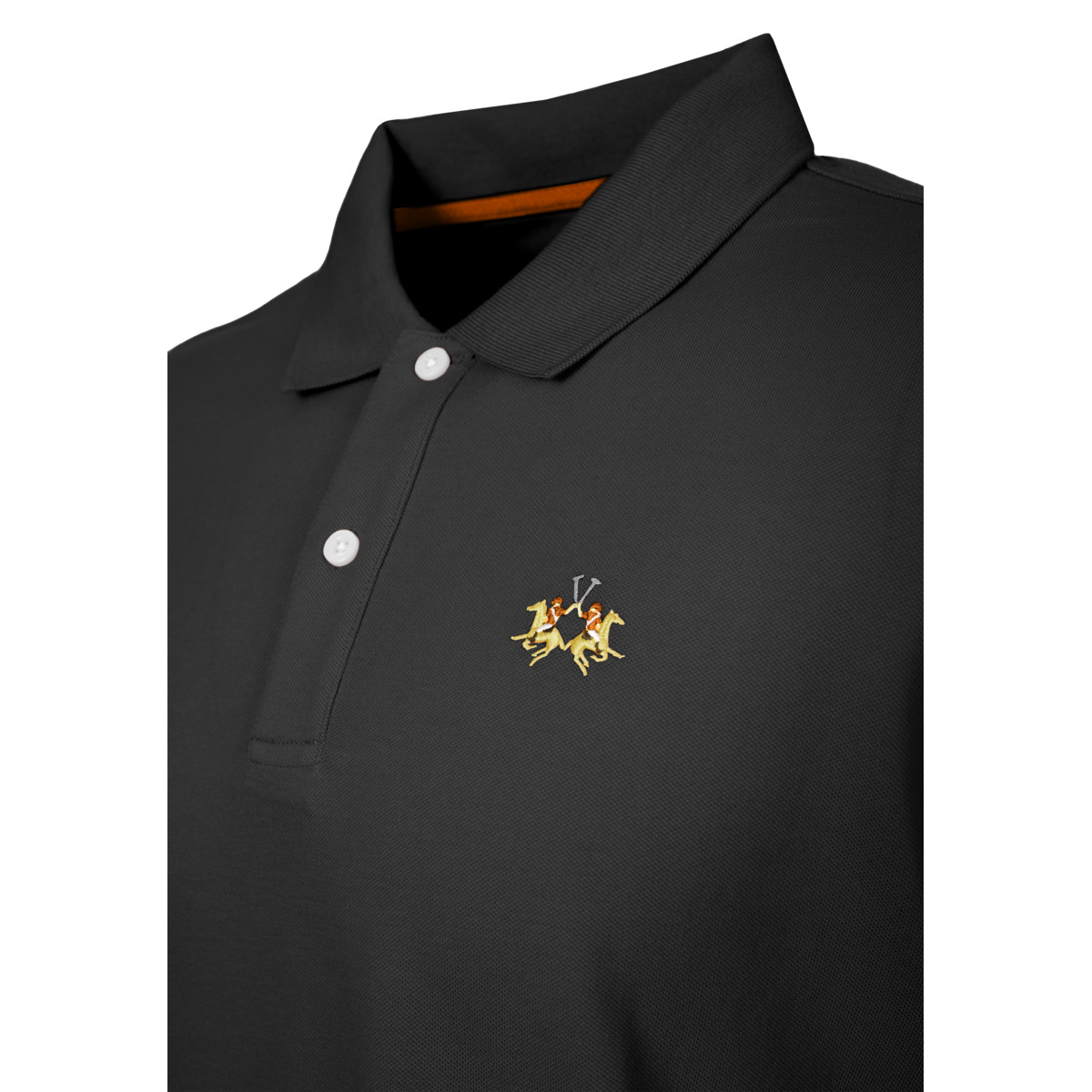 La Martina CCMP12 Poloshirt schwarz