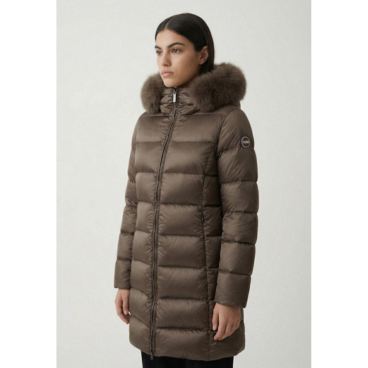 Colmar 2221E Daunenmantel braun