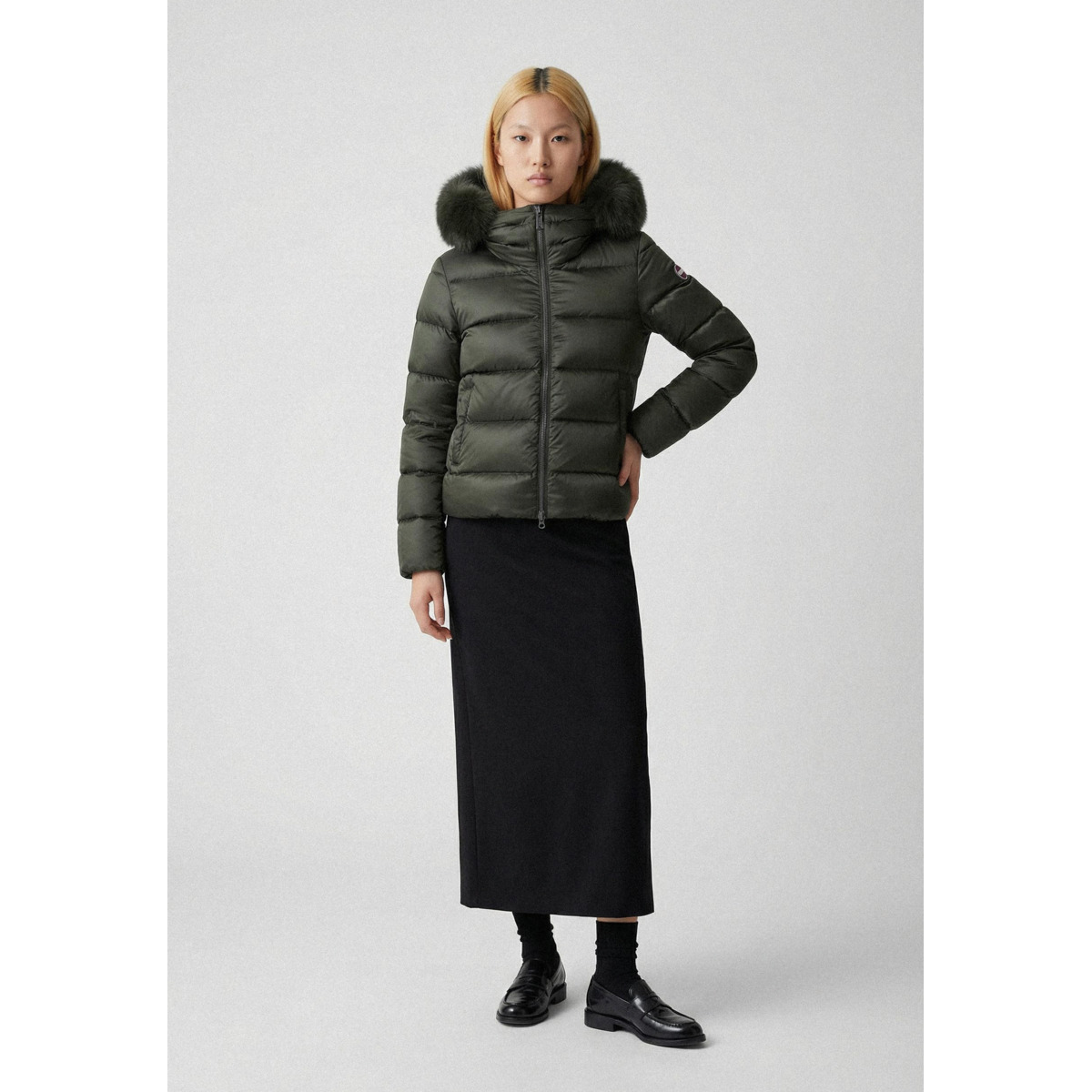 Colmar 2216E Daunenjacke dunkelgruen