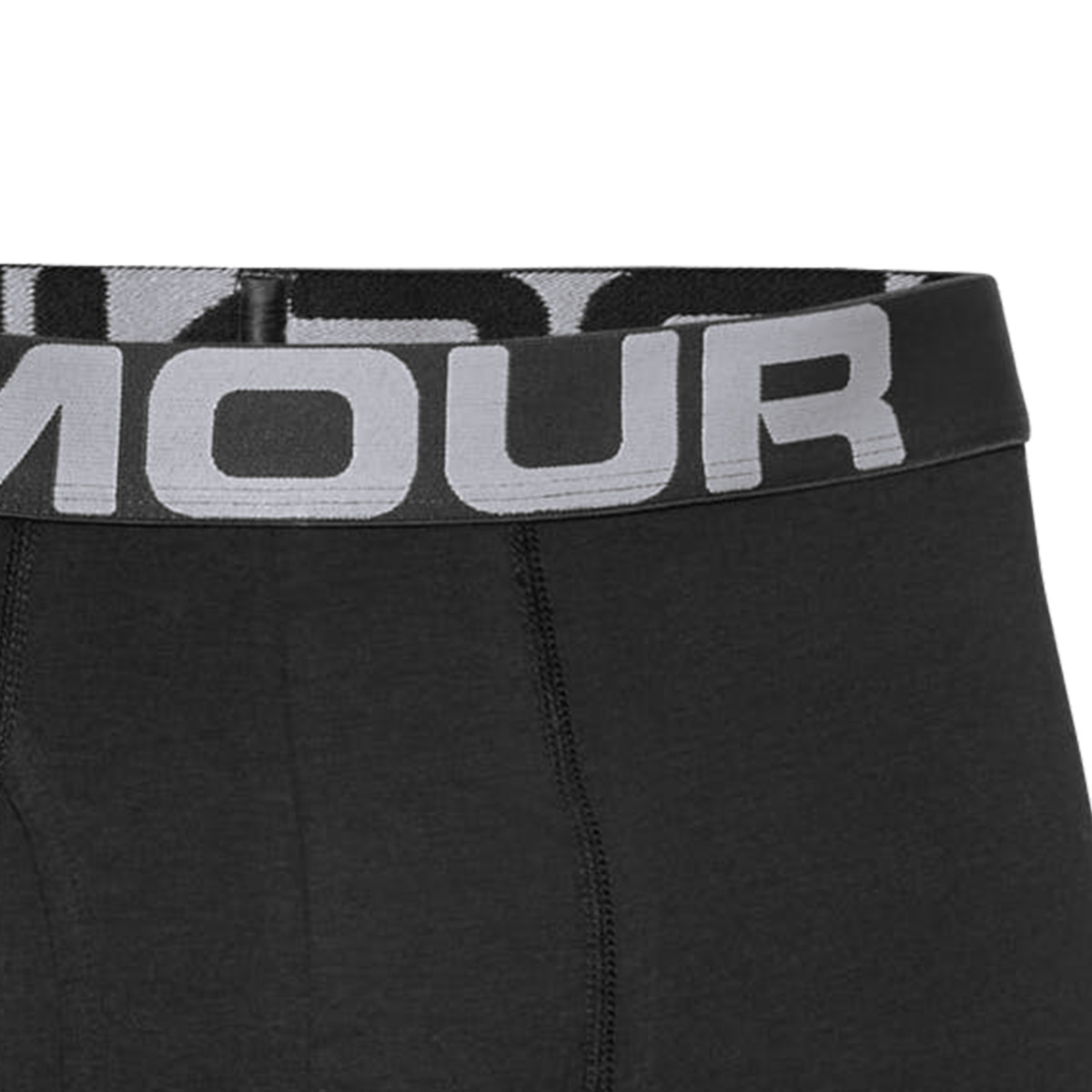 Under Armour Charged Cotton 6in 3 Pack Boxershorts schwarz