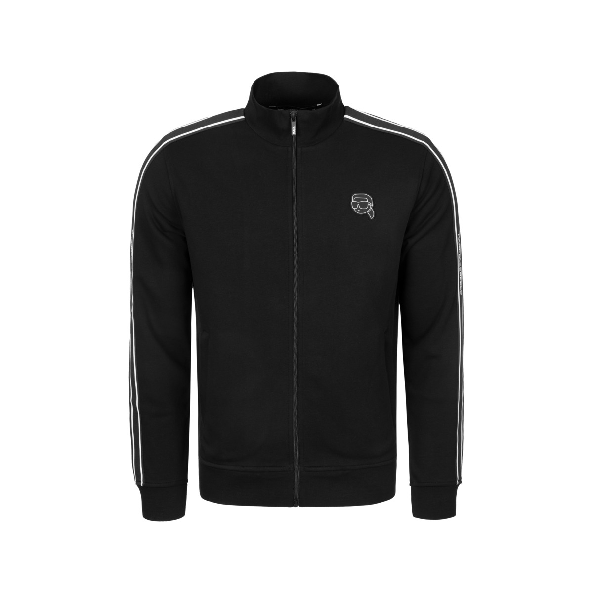 KARL LAGERFELD 705043 Sweatjacke schwarz