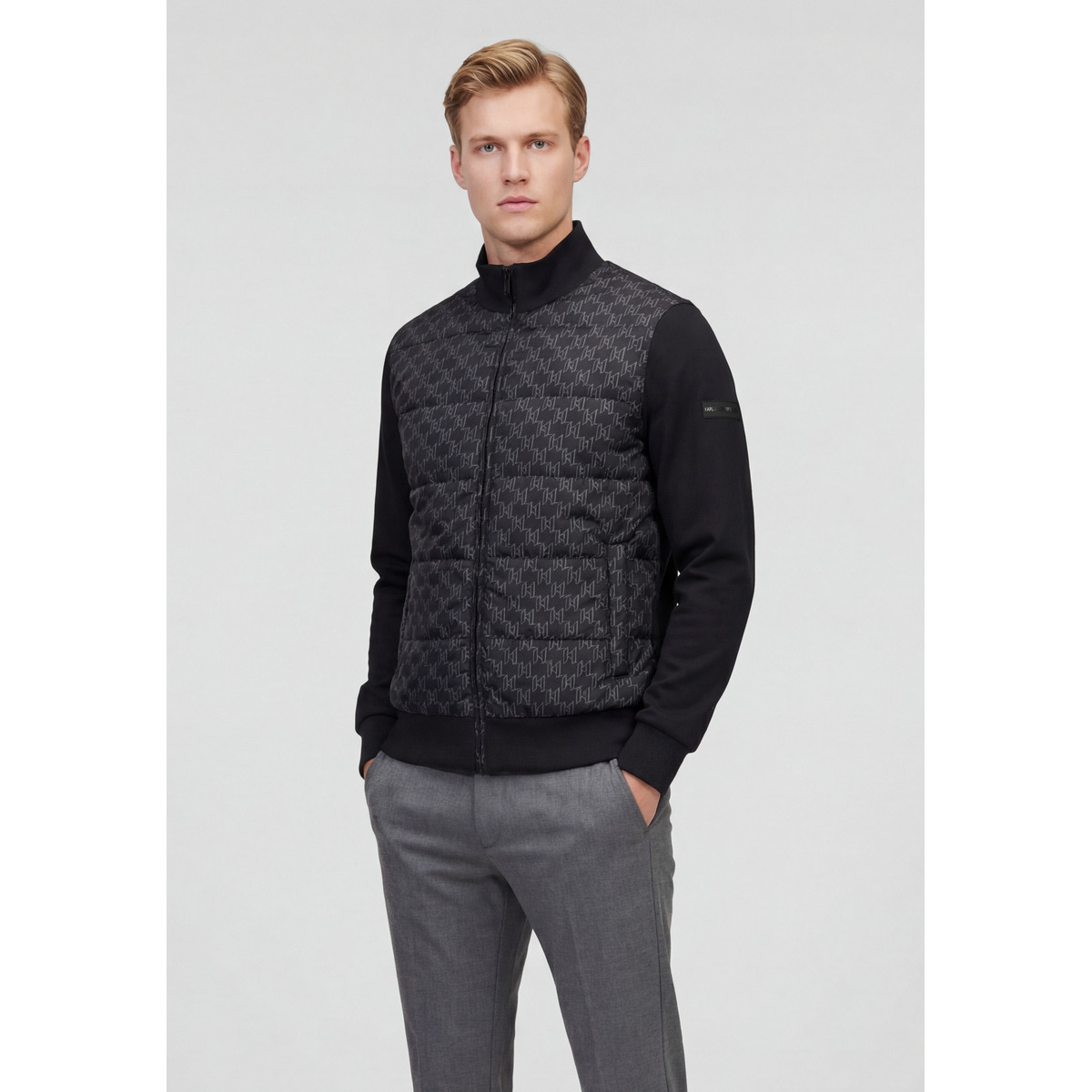 KARL LAGERFELD 505061 Blousonjacke schwarz