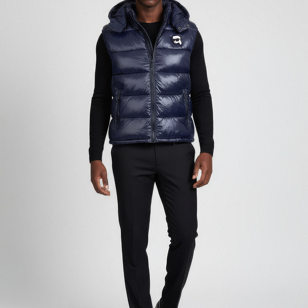 KARL LAGERFELD 505023 Weste dunkelblau