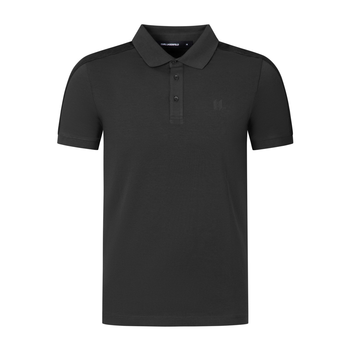 KARL LAGERFELD 745018 Poloshirt schwarz