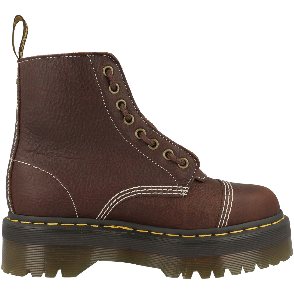 Dr. Martens Sinclair Flower Boots dunkelbraun