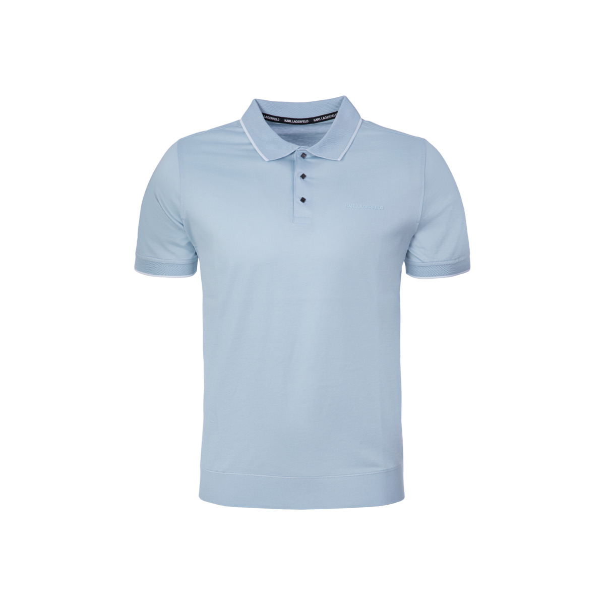KARL LAGERFELD 745080 Poloshirt hellblau