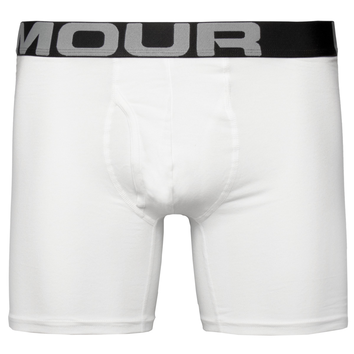 Under Armour Charged Cotton 6in 3 Pack Boxershorts weiss