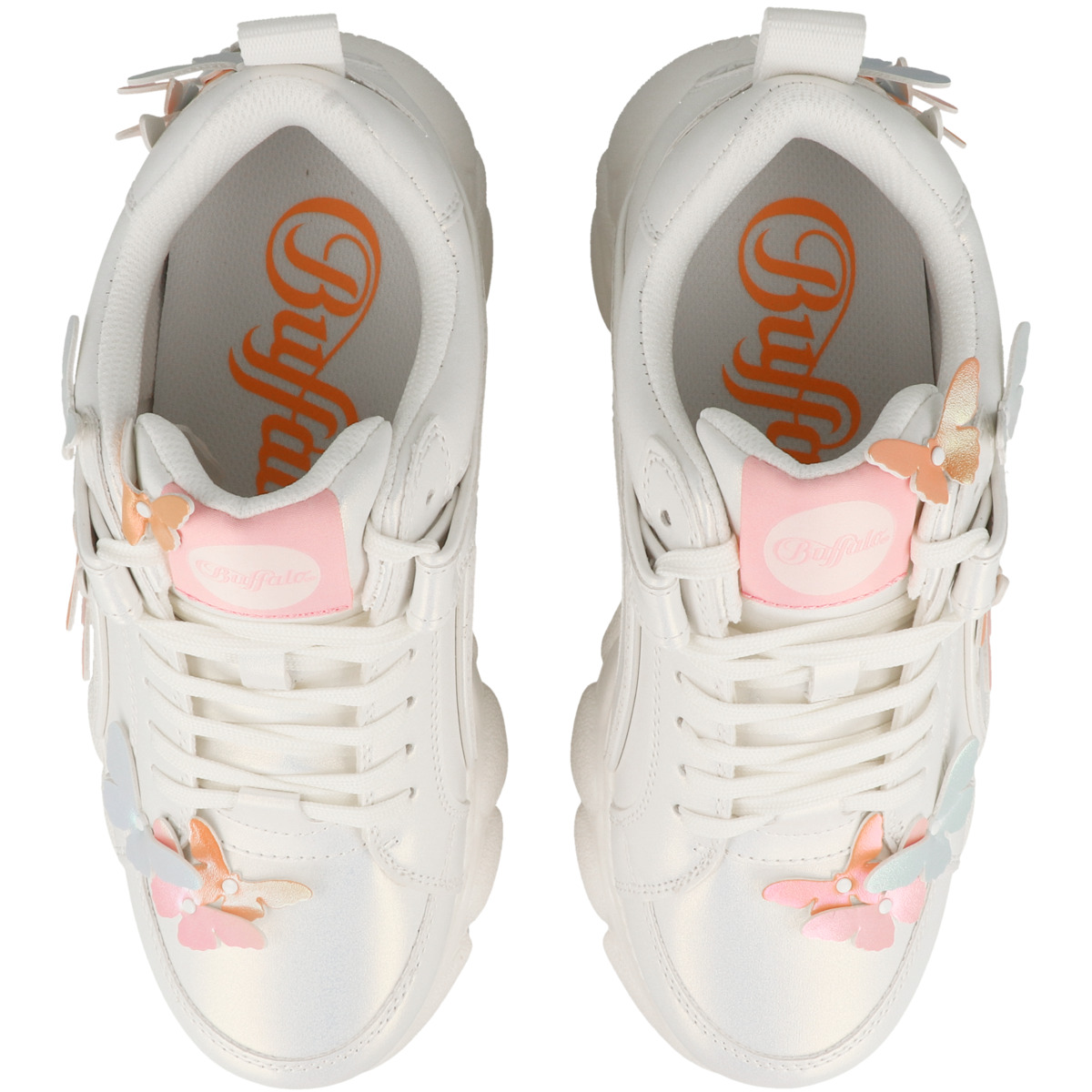 Buffalo Cld Corin Butterfly Sneaker low weiss