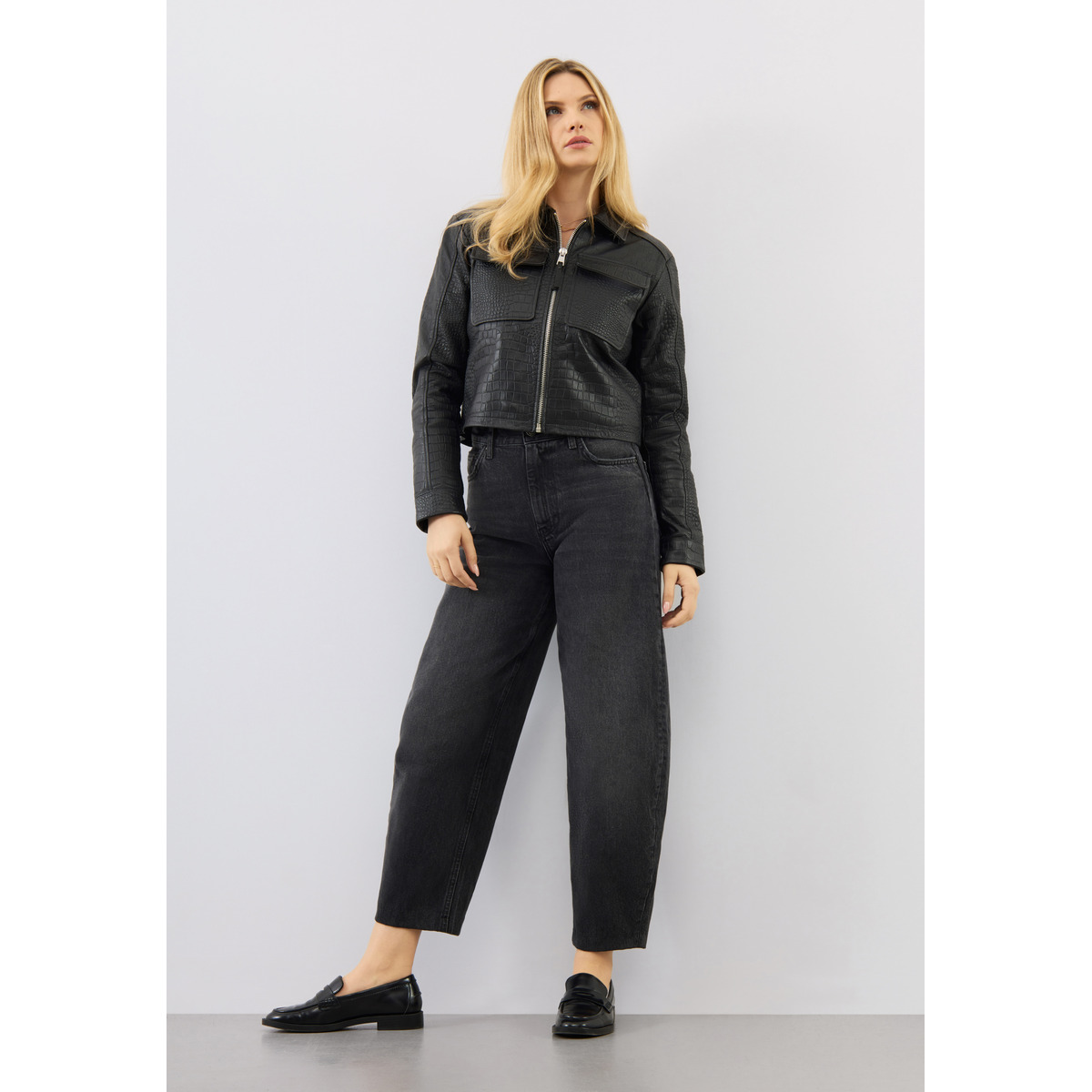 Bolongaro Trevor Thea Jacket Lederjacke schwarz