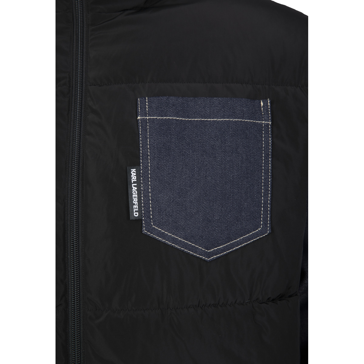 KARL LAGERFELD 505000 Winterjacke schwarz