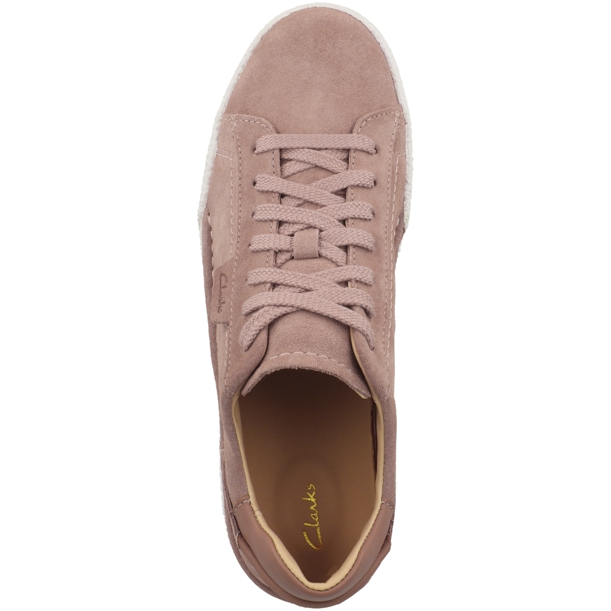 Clarks Craft Cup Lace Sneaker rosa